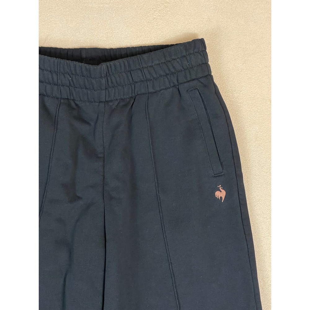 Le Coq Sportif Sweatpants Joggers Black Embroidered Rooster Logo Size L View 2
